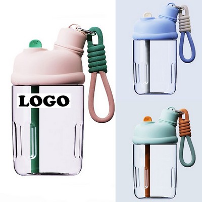 Straw Aesthetically Pleasing Portable Water Bottle