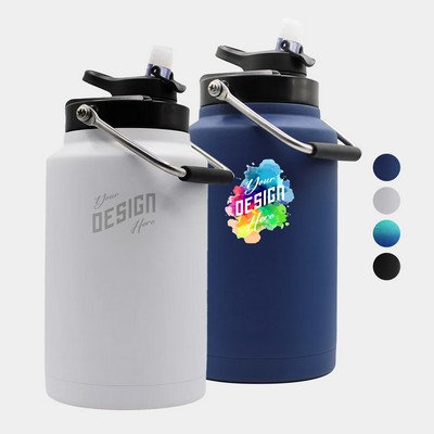 128 oz Ice Shaker® Stainless Steel Insulated One Gallon Water Jug